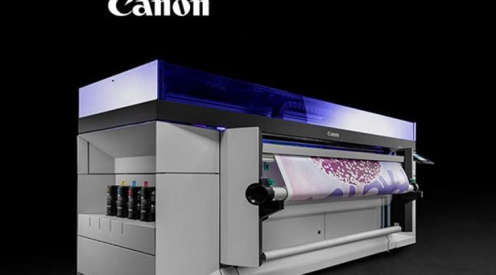 Canon Colorado M5W büyük formatlı yazıcı kumaş baskısı