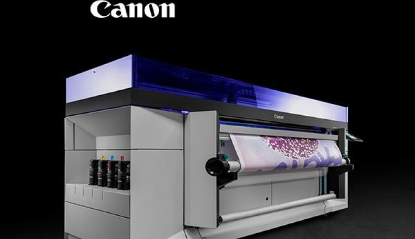 Canon Colorado M5W büyük formatlı yazıcı kumaş baskısı